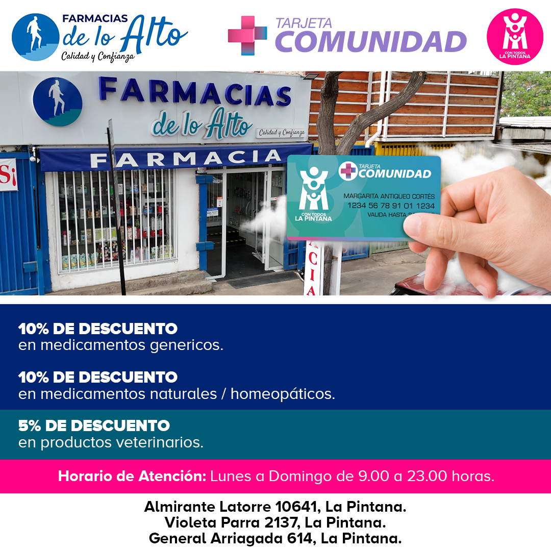 Farmacias de Lo Alto